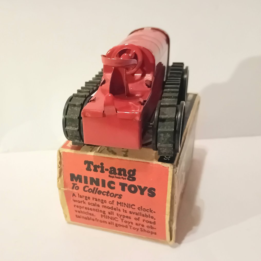 Tri-ang - Τσίγκινο παιχνίδι - Tri-ang Minic Tractor (M11) Clockwork Toy, Boxed #2.1