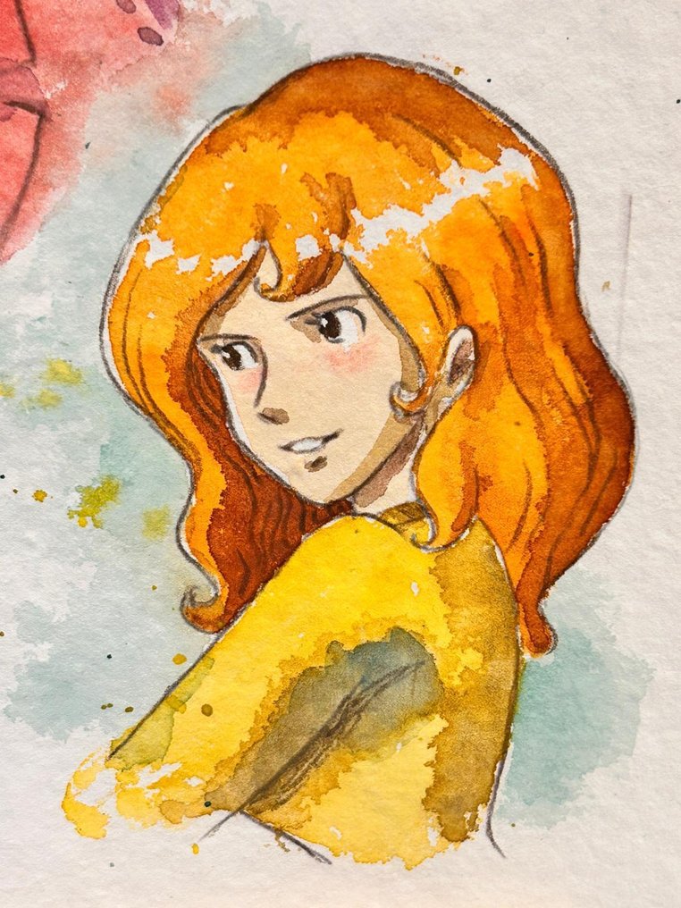 Davide Zanella - 1 Original colour drawing - Lupin Terzo - La Banda al Completo - Lupin The Third - 2025 #2.1