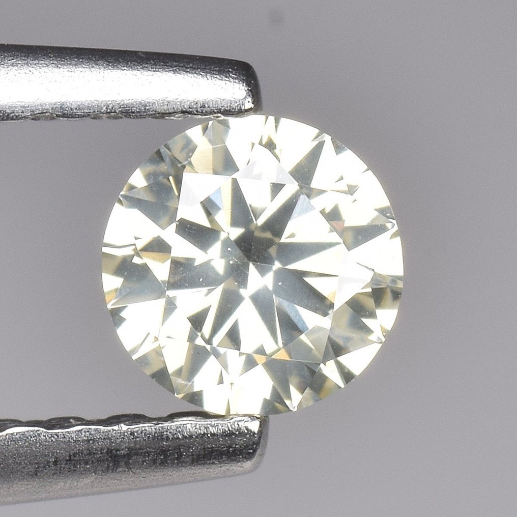 No Reserve Price - 1 pcs Diamond  (Natural)  - 0.25 ct - Round - M - SI2 - Gem Report Antwerp (GRA) #4.3