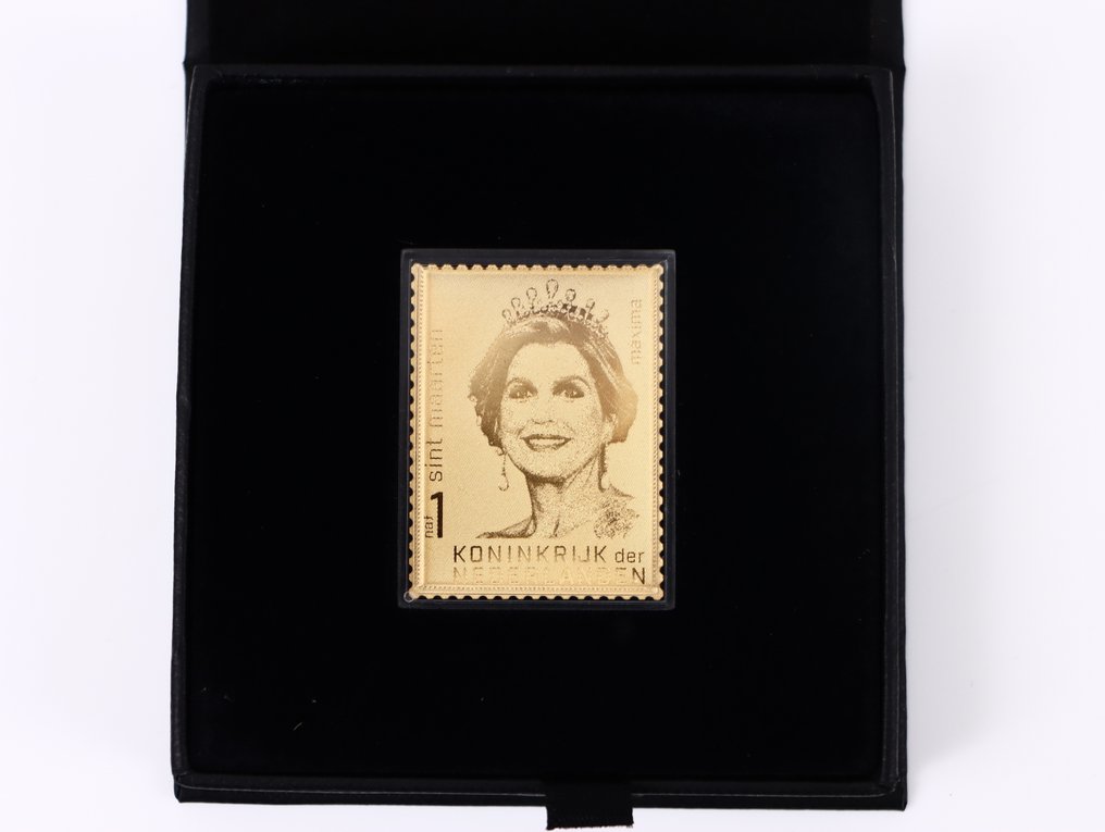 荷蘭  - 金色邮票 - “玛格丽特女王” #2.1