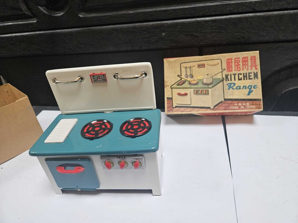 Made In China - Τσίγκινο παιχνίδι - Kitchen Range, Boxed - 1950-1960 - Κίνα #2.1