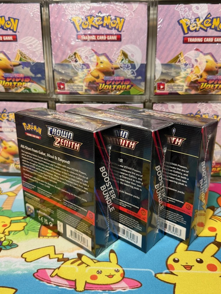 Pokémon - 3 Boosterbundle - Crown Zenith Booster Bundle - Sword & Shield - Crown Zenith #2.1