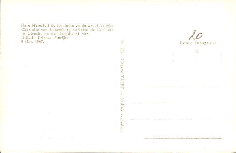 荷蘭 - 王族, 王室 - 皇家之家 - 附带明信片 - 明信片 (160) - 1900-2010 #3.2