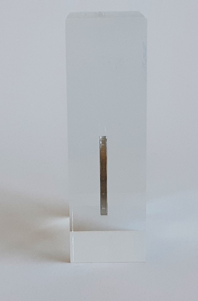 斯洛伐克. 2 Euro 2019 in PLEXIGLASS  (没有保留价) #4.3