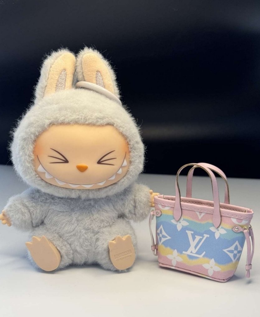 Pop Mart - Plush toy Bolsito miniatura LV para Labubu tonos rosas #1.0