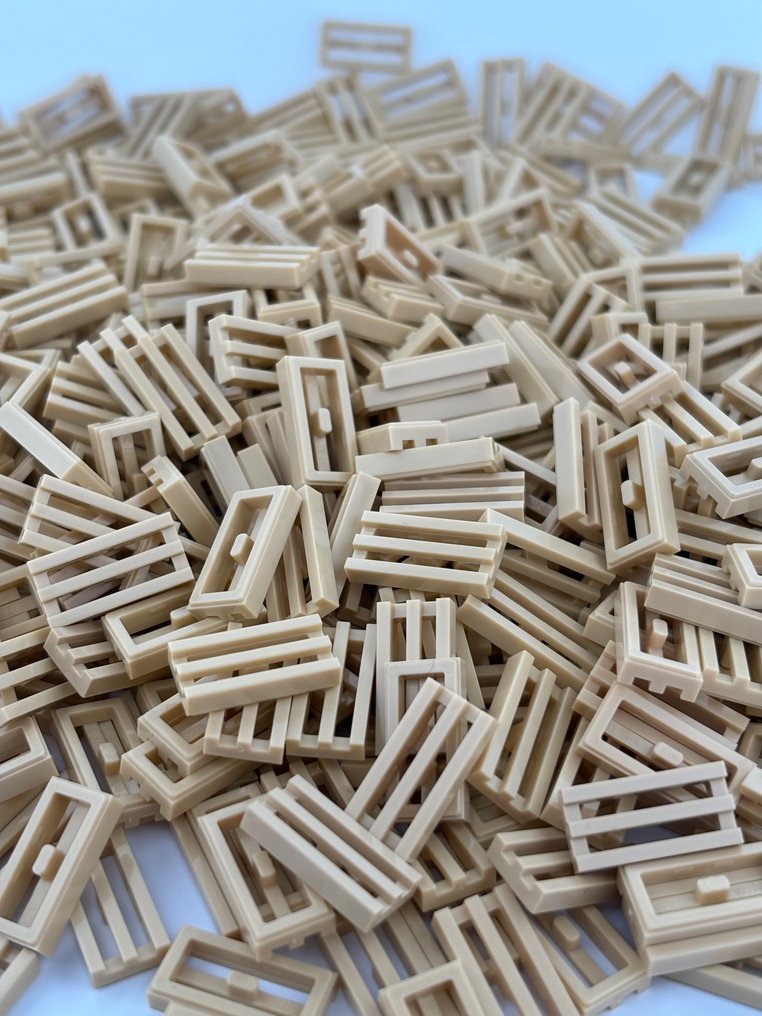Lego Tijolos - Lego Stenen - Lego beige 500 stuks NIEUW #1.0