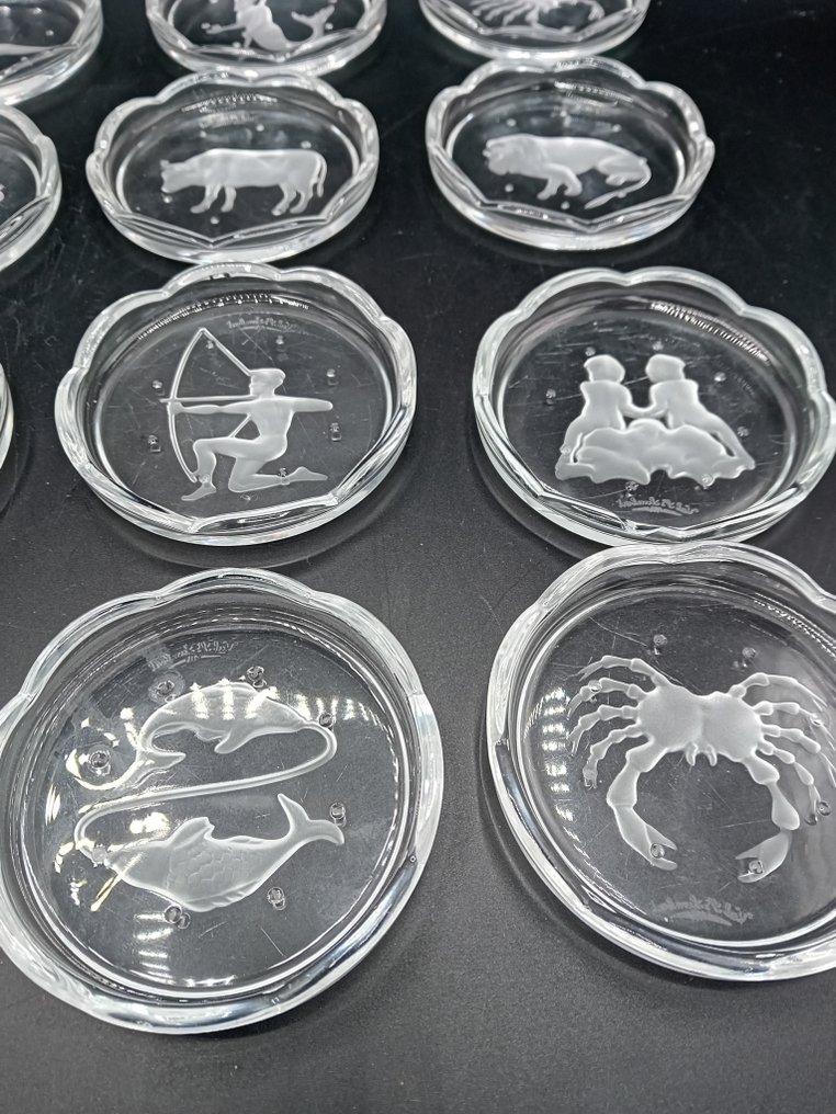 Val Saint Lambert - Poháralátét (12) - Kristály - 12 csillagjegy #1.0