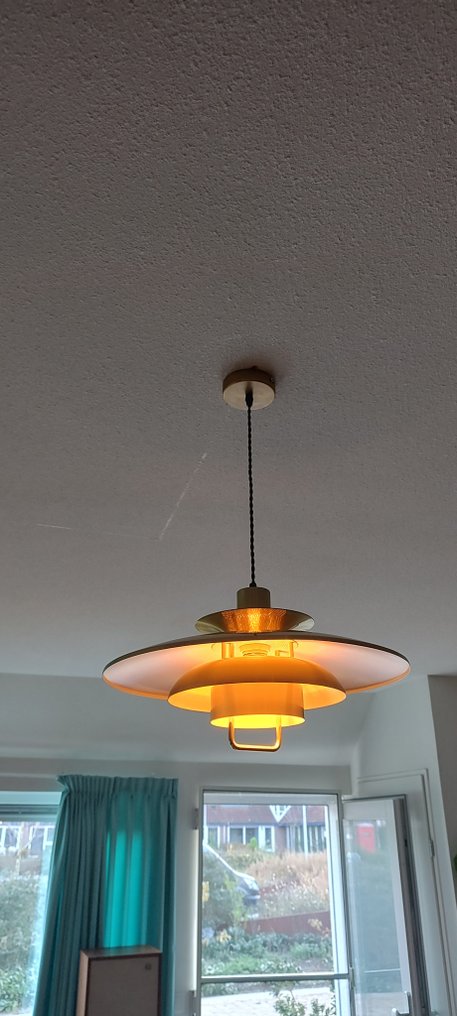 Jeka - Hanging lamp - Aluminium - 70s hanging lamp #1.0