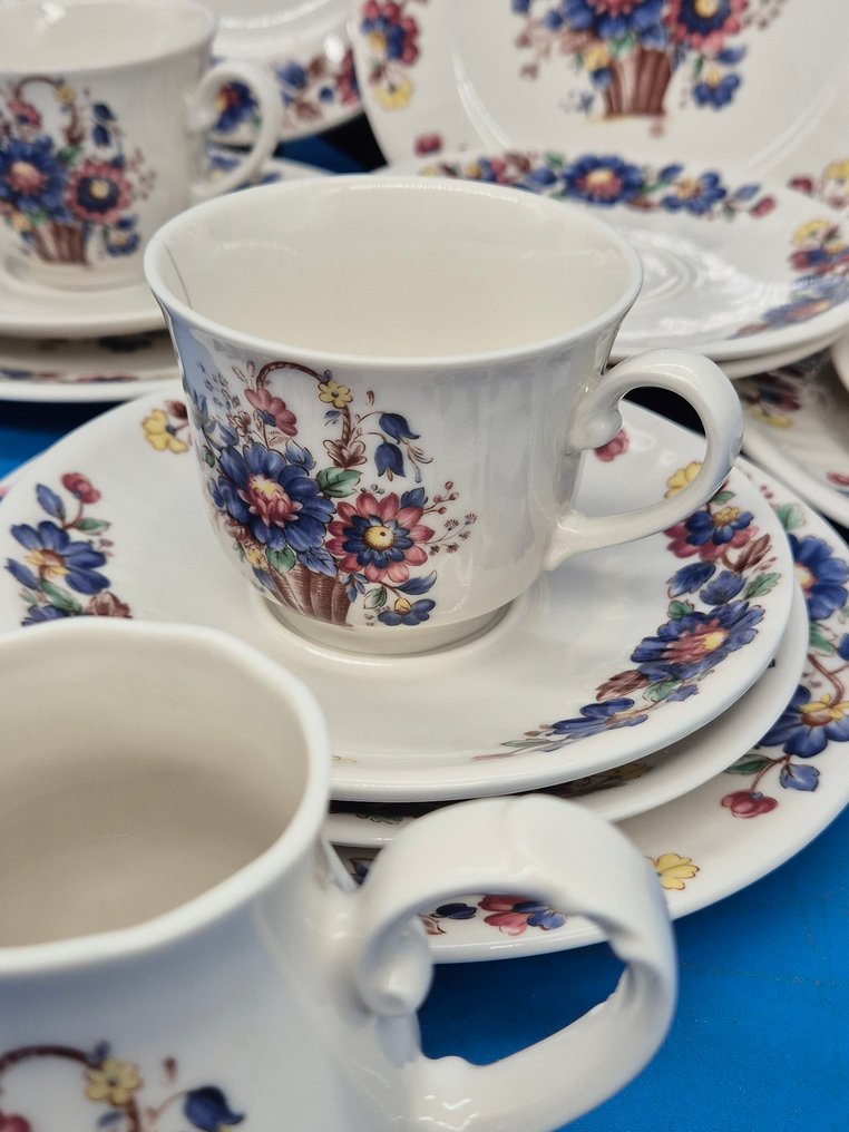Eschenbach – Ceranova – Kaffeeservice, handdekoriert, Inglasurfarben - Coffee set - Porcelain #3.2
