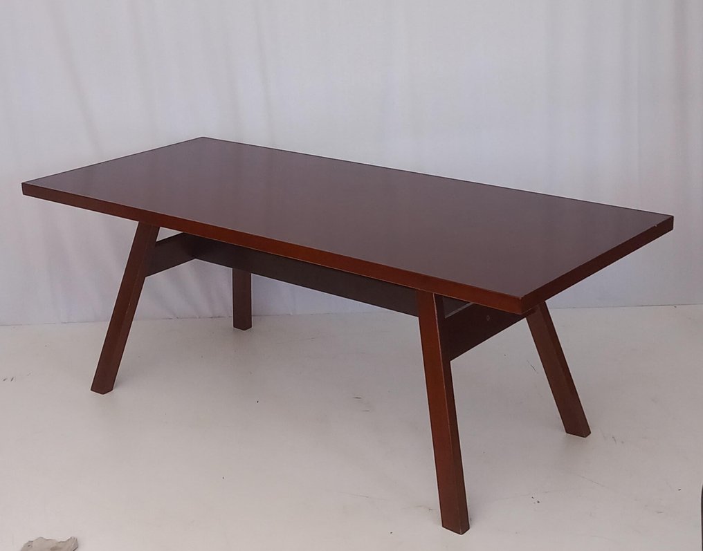 Poltronova - Giovanni Michelucci - Table - torbecchia - Walnut - Torbecchia table #1.0
