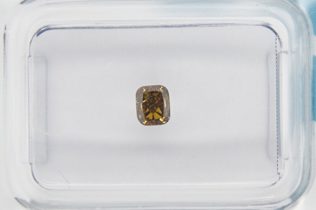 没有保留价 - 1 pcs 钻石 (天然) - 0.33 ct - 枕形 - SI2 微内含二级 - 国际宝石研究院(IGI) #2.1