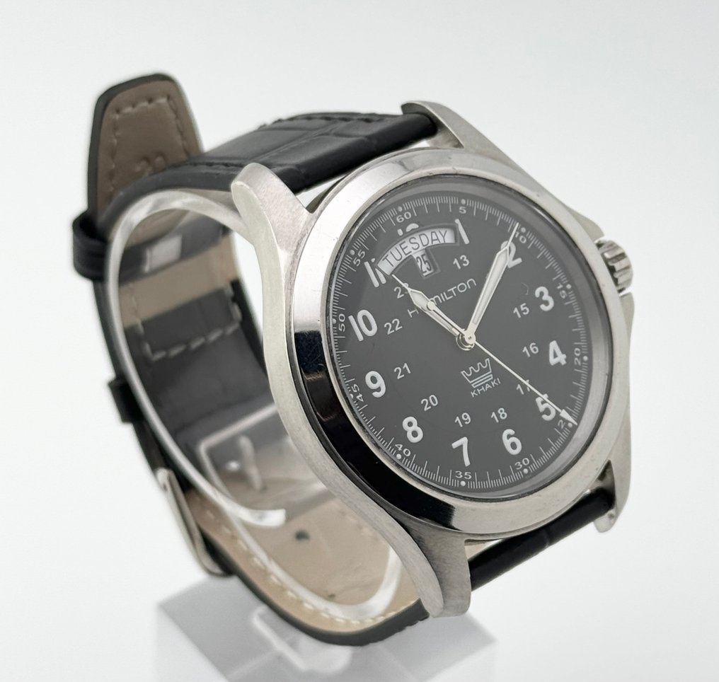 Hamilton - Khaki Field King - Nincs minimálár - H644510 - Férfi - 2010-2020 #1.0