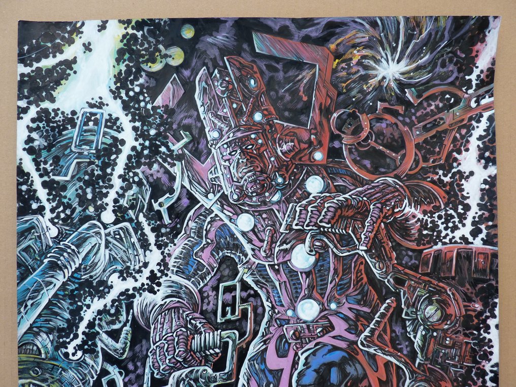 Pontet, Cyril - 1 Original colour drawing - Marvel Comics - Galactus - 2025 #2.1