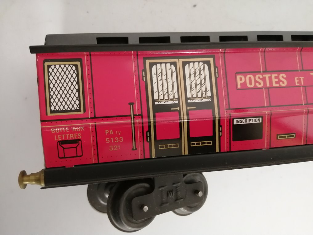 AS 0 - 模型貨運火車 (1) - Carrozza《邮政与电报》 - PLM #4.3