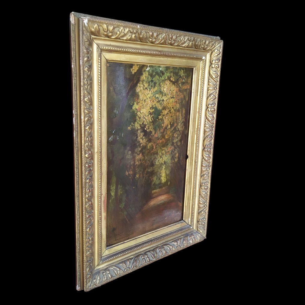 Jean-Joseph Benjamin Constant (1845-1902) - Paesaggio boschivo #3.2