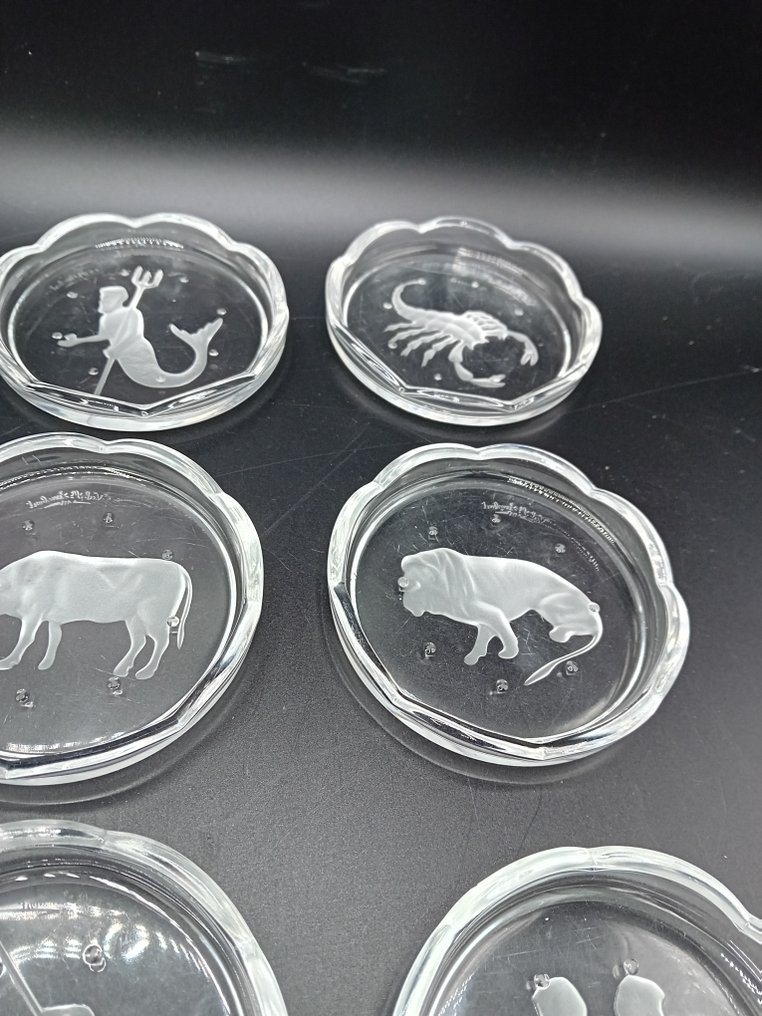 Val Saint Lambert - Poháralátét (12) - Kristály - 12 csillagjegy #3.2