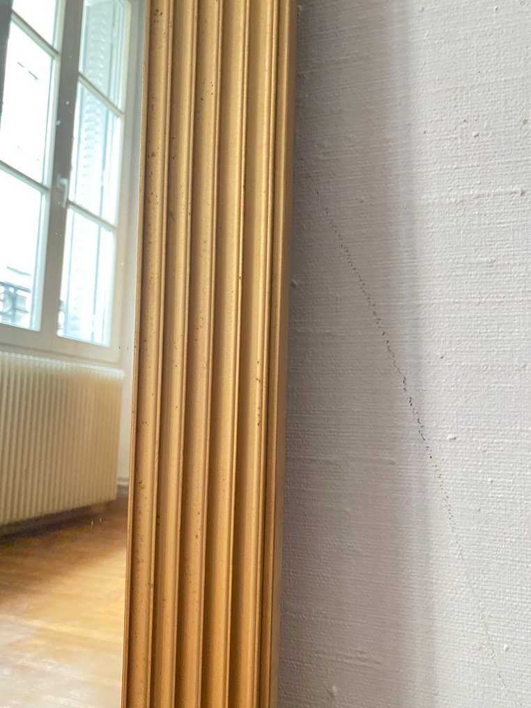 镜子  - 玻璃, 木 - Art déco 法国 - 105厘米 #4.3