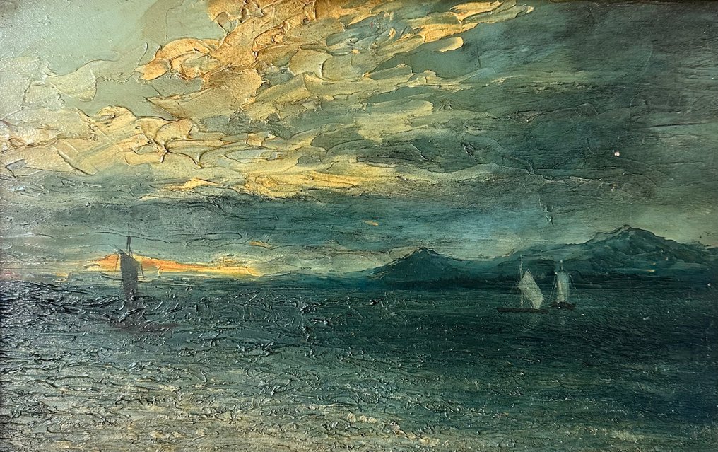 Italian school (XIX) - Marina #1.0