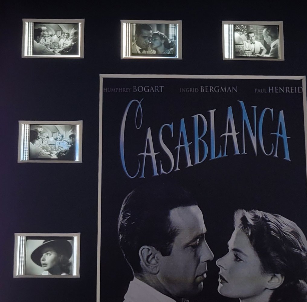 Casablanca - Framed Film Cell Display with COA #1.0