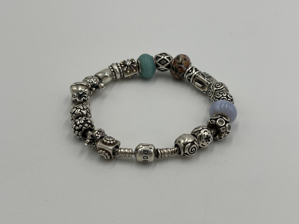 Senza Prezzo di Riserva - Pandora - Bracciale con charm Argento - 925 #1.0
