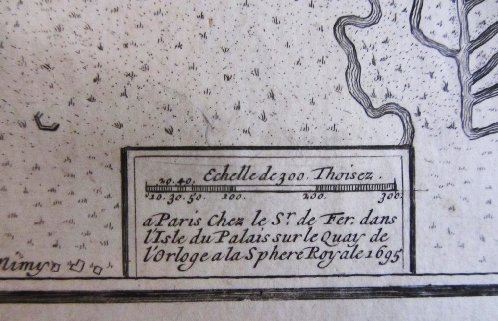 Belgium - Mons, Belgium; Paris, [aus: Les Forces de L´Europe], - Mons, comme i lest au jour d’huy ville confoderable (...). - 1681-1700 #3.2