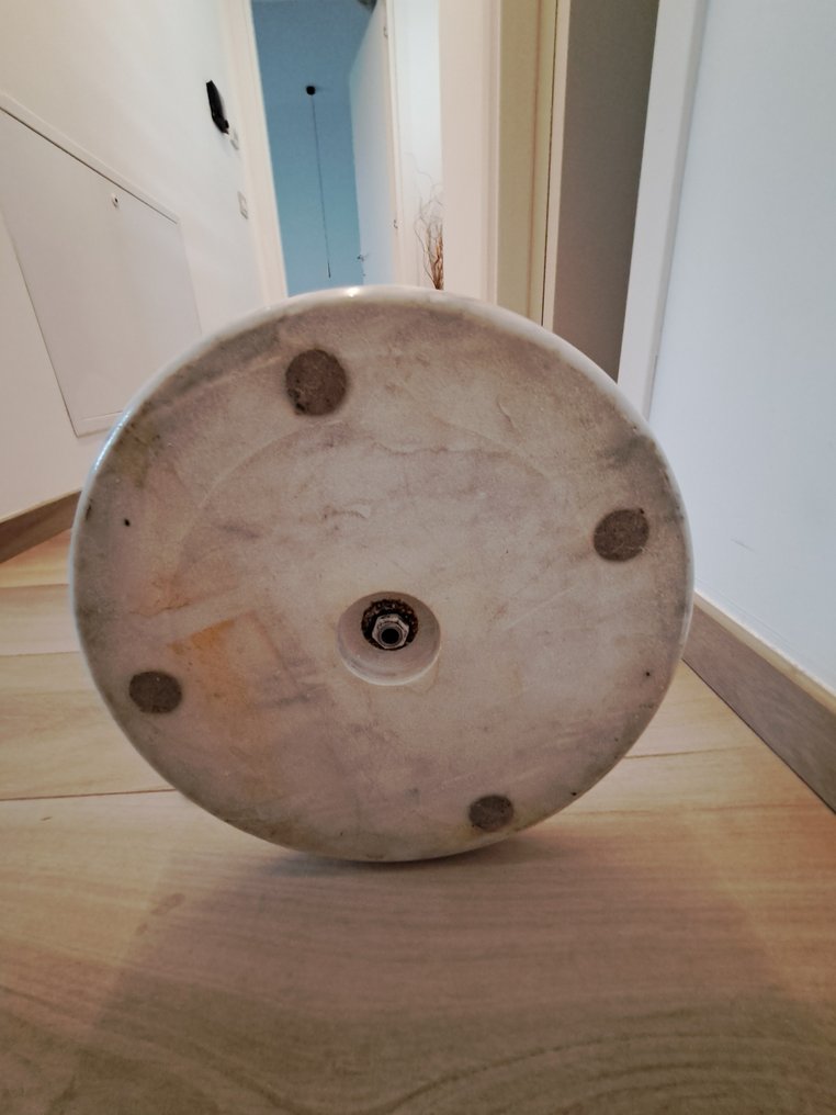 skipper - Bruno Gecchelin - Lampe - mezzaluna - Carrara-marmor - gulvlampe #2.1