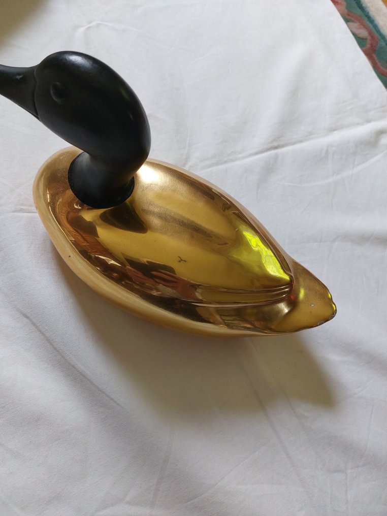 Statuetta - Schmuck-Enten Dekoration  (4) - Ottone #1.0