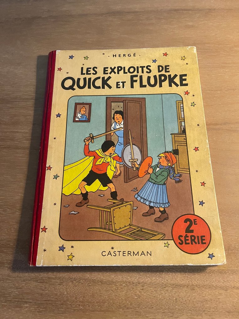 Quick et Flupke - Les exploits de Quick et Flupke 2E / 4E et 6E série - 3 Album - First edition/reprint - 1951/1954 #2.1