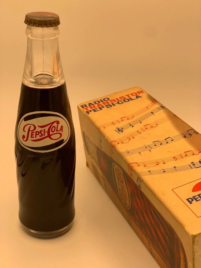 RADIO PEPSI\COCA COLA - ANNI '50 - SCATOLA ORIGINALE - BACHELITE E PLASTICA - Pepsi\Coca Cola Radio #4.3