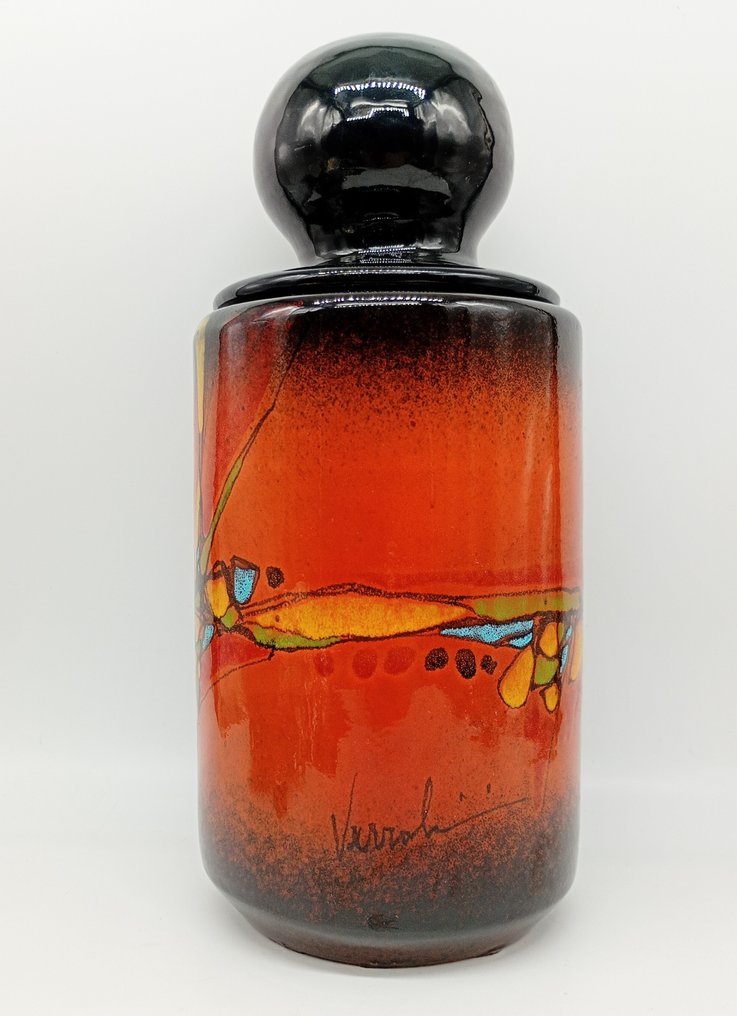 Vase avec couvercle - Céramique #4.3