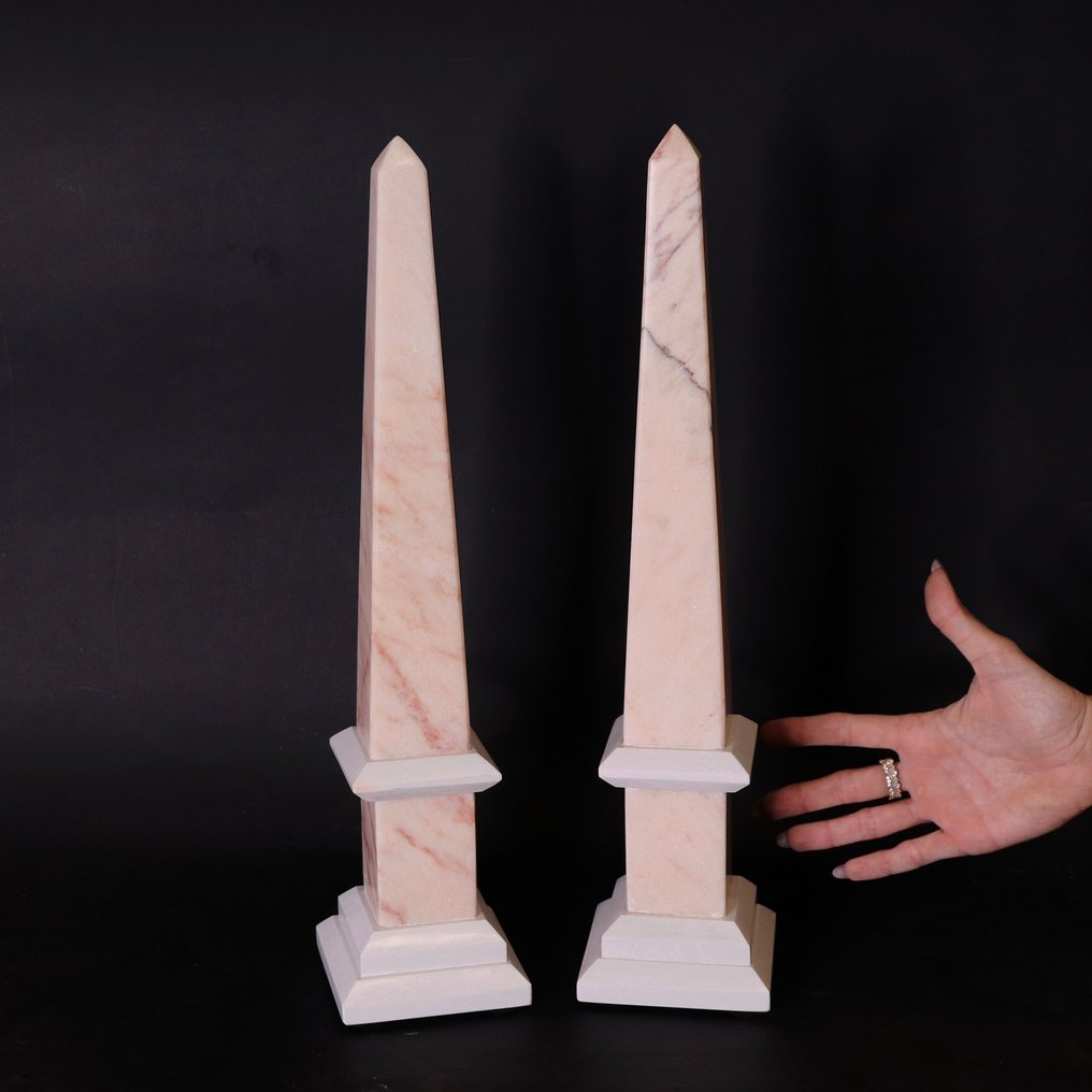 玩具人偶 - 大理石双子方尖碑 #1.0