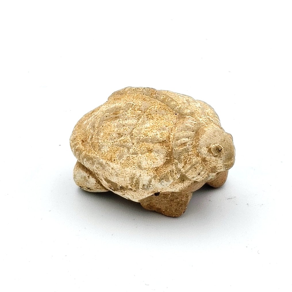 Indocinesi antichi Argilla Turtle Talisman - 28 mm  (Senza prezzo di riserva) #1.0