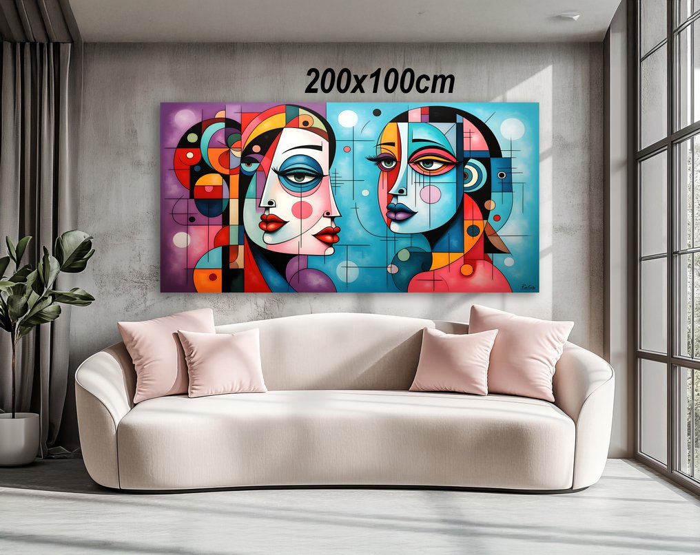 Oskar Rekozi - BigArt · Cubism - XXL - 1/1 Unique Piece #1.0