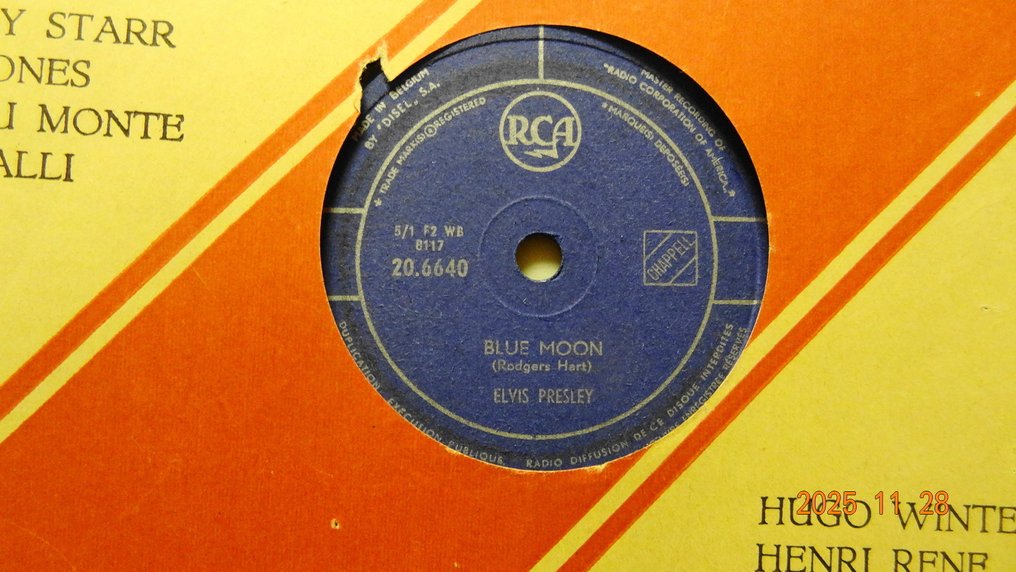 Elvis Presley, Pat Boone, Bill Haley, Chordettes, Four Knights, Earl Bostic etc - Πολλαπλοί καλλιτέχνες - Rock “N “ Roll and Popmusic from the 1950ties on 78RPM-Records. - Πολλαπλοί καλλιτέχνες - Δίσκος γραμμοφώνου 78 RPM - 1952 #2.1