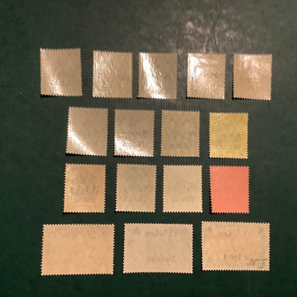 德意志國- 佔領比利時 （1914-1918）(Etappengebiet) 1916 - 第二次配股，超额认购比利时 - OBP OC 10/25 #2.1