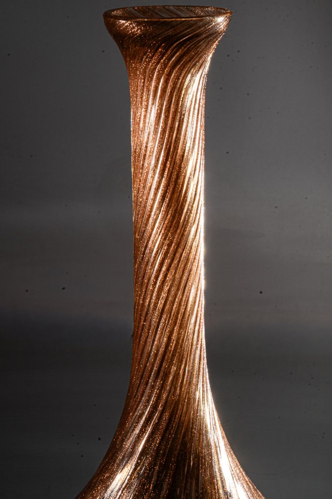 Murano - 花瓶 -  Vasenobjekt - 高度22厘米 - 穆拉诺玻璃 #2.1