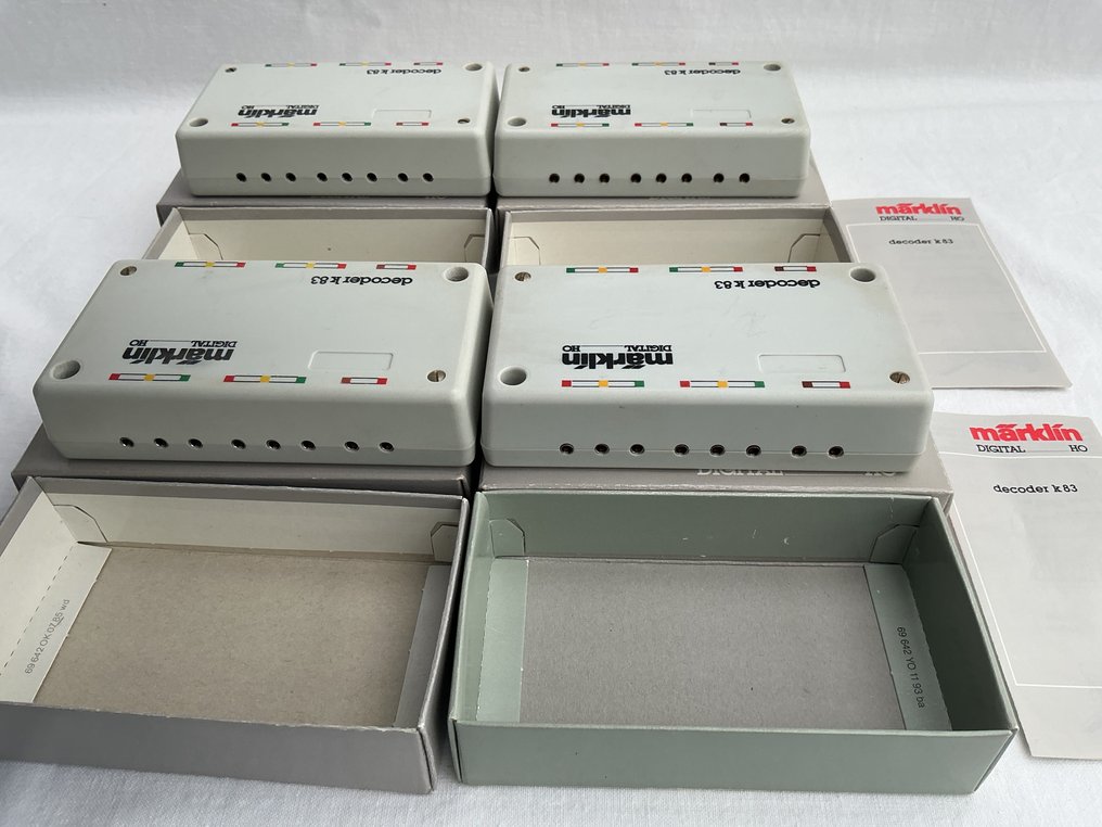 Märklin H0 - 6083 - Electronics (4) - 4 Decoders k83 #2.1