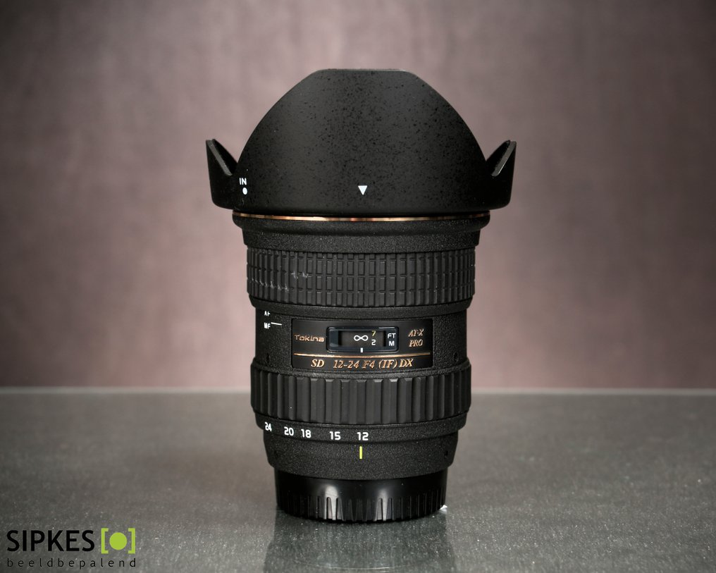 Tokina AT-X Pro SD 12-24mm F4 (IF) DX voor Nikon AF-DX / Objectif à focale variable #1.0