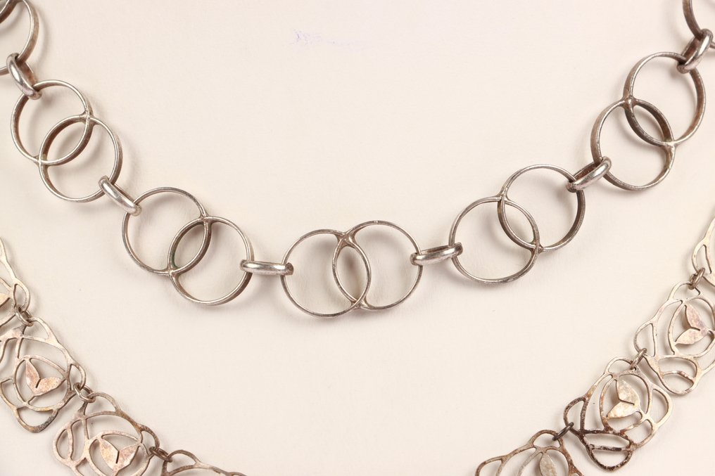 沒有保留價 - 頸鏈 銀 - 复古的优雅 #2.1