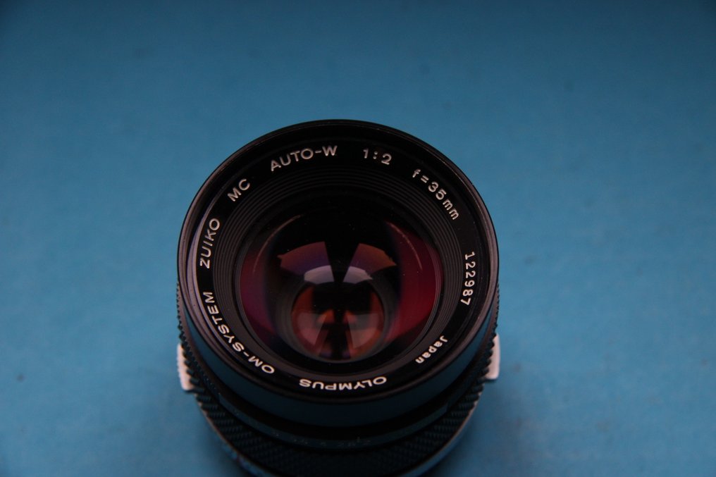 Olympus Zuiko MC Auto-W 2/35mm + Olympus UV filter (L39) + caps and box | Analóg fényképezőgép #1.0