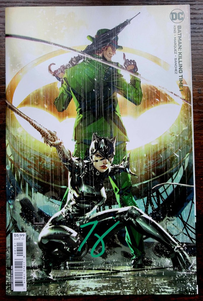 Lot 4 DC Comics Signed !  With COA 's ! Free shipping - 4 Signed comic - 2024 #4.3