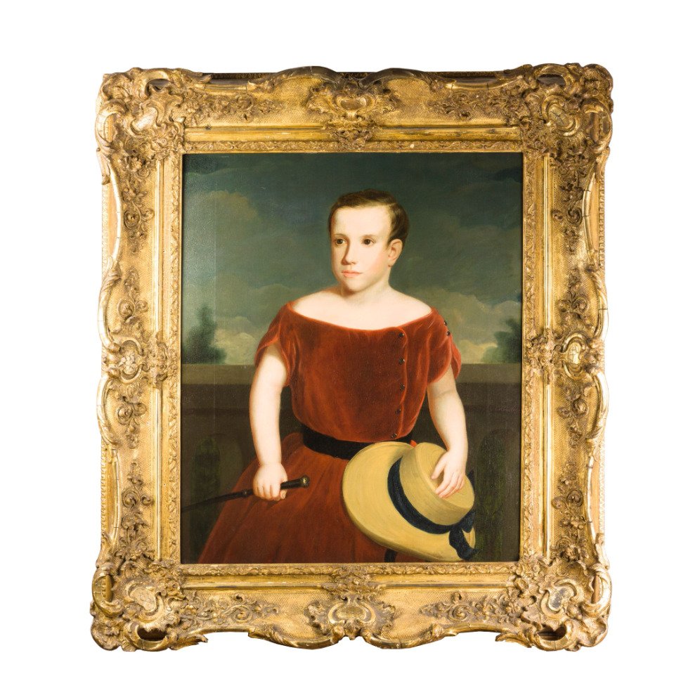 British school (XIX) - Kinderportrait #1.0