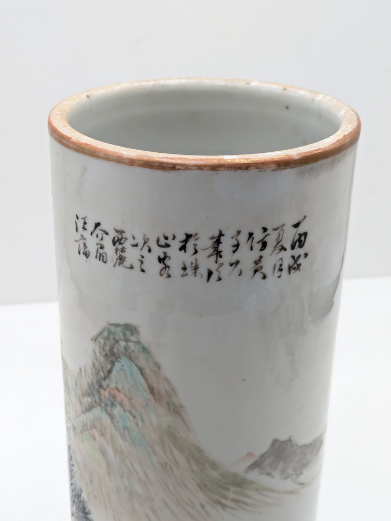 花瓶 - 瓷器 - 中國 - 清朝（1644-1911）  (沒有保留價) #4.3