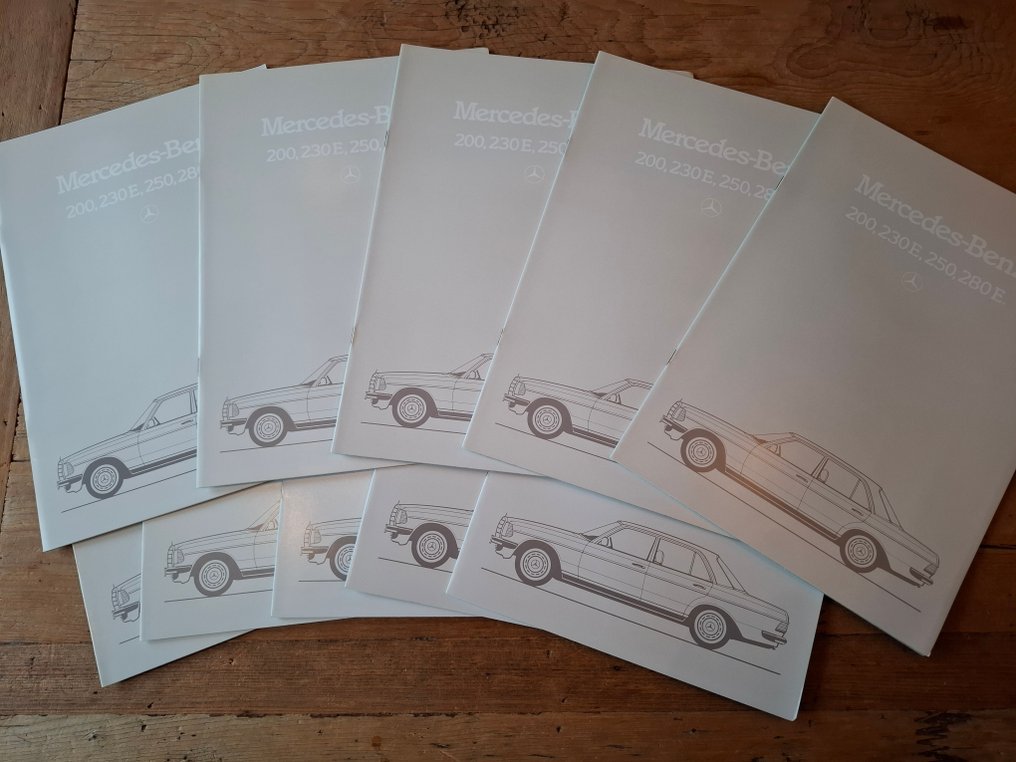 Brochure - Mercedes-Benz - 200, 230E, 250, 280E - 1983 #1.0