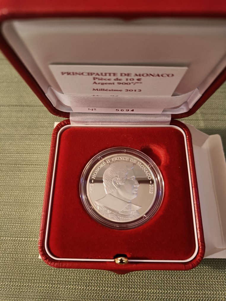 Monaco. 10 Euro 2012 (Zonder Minimumprijs) #1.0