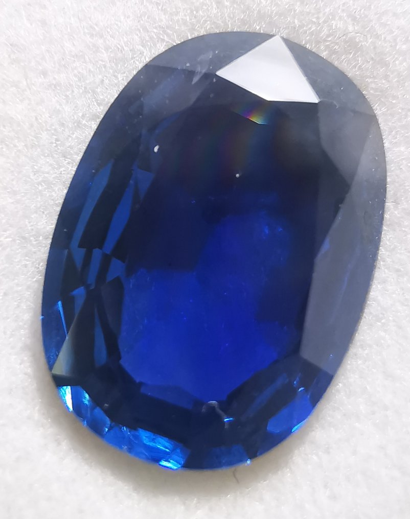 1 pcs  蓝色 蓝宝石  - 4.97 ct - 瑞士宝石研究中心（GRS） - 坎差那布里/皇家 #4.3
