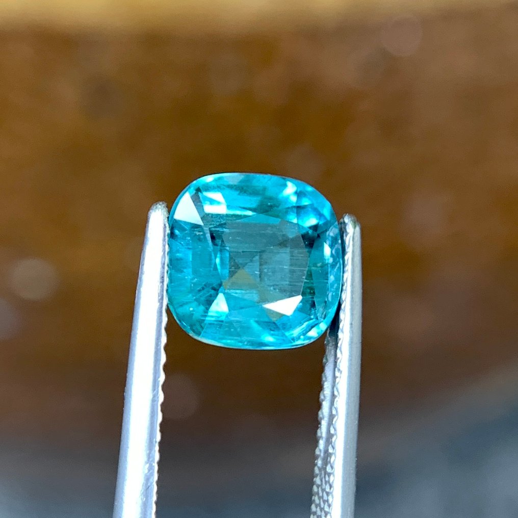 沒有保留價 - 1 pcs  藍色 電氣石  - 2.49 ct - 國際有色寶石協會 (ICA GemLab) - 天然藍色電氣石 #2.1