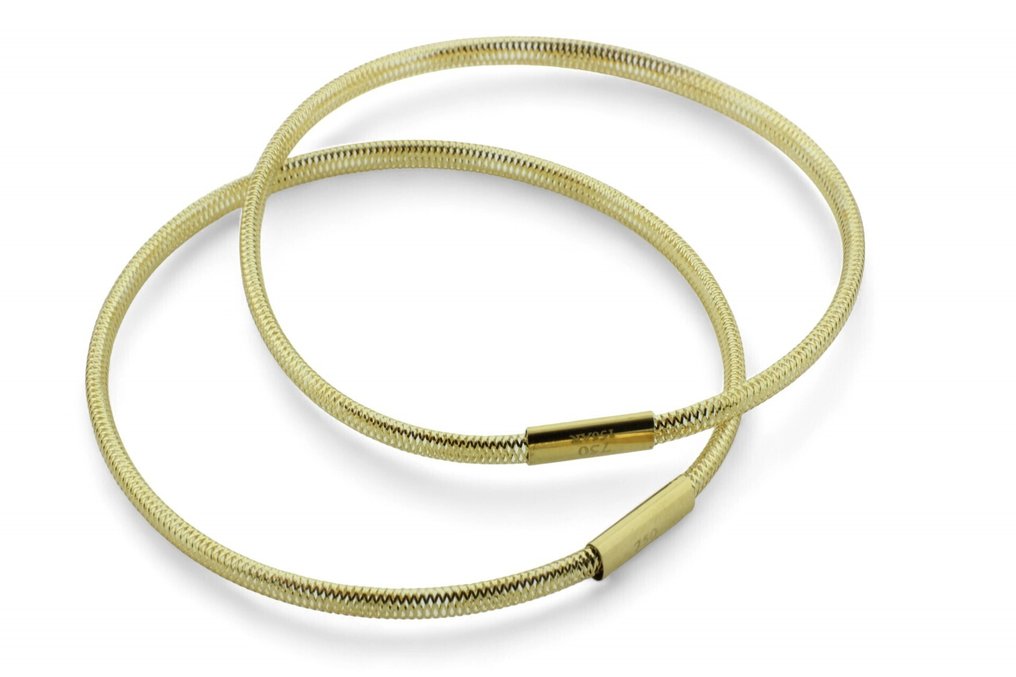 手镯 - 18K包金 黄金 #1.0