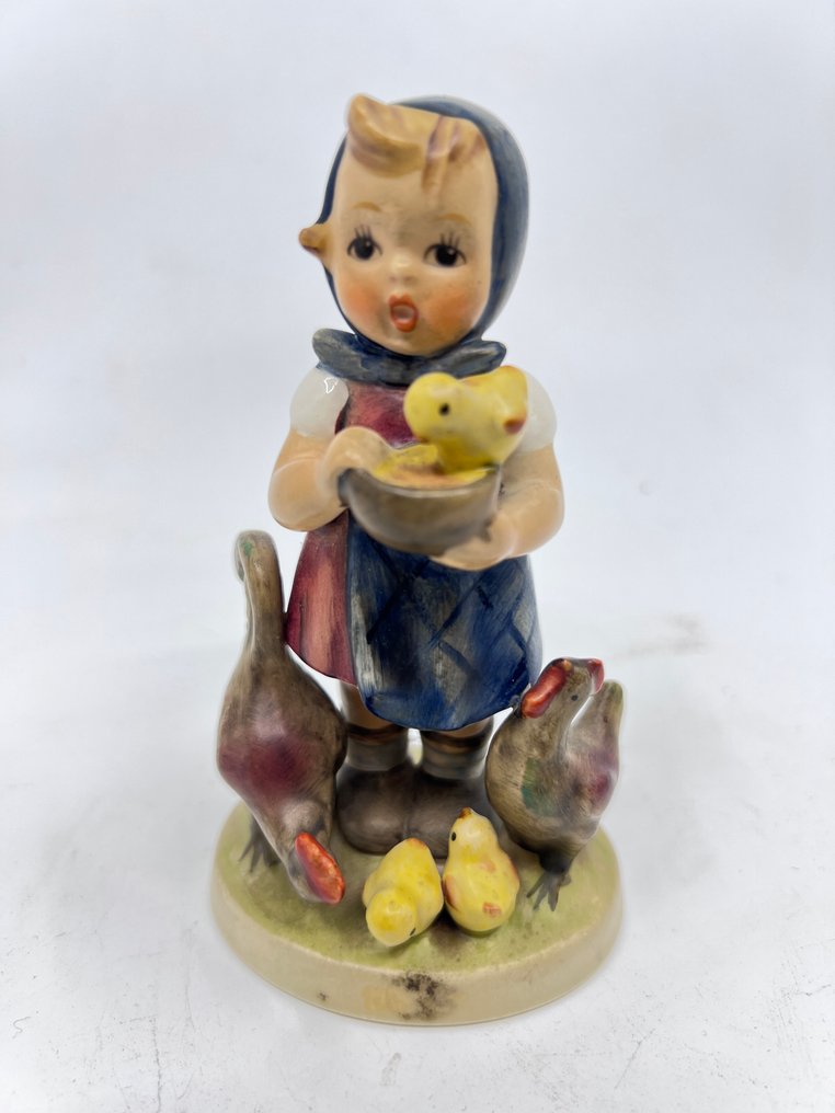 Goebel - Szobrocska - Feeding time 199/0 - TMK4 - Porcelán #1.0