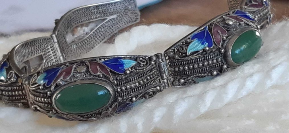 βραχιόλι - Ασημί - Κίνα - Early 20th century #1.0